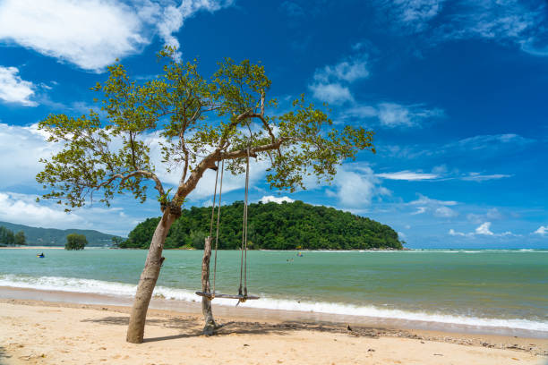 istock Peaceful Layan Beach in sunny day, Phuket, Thailand 1323364327