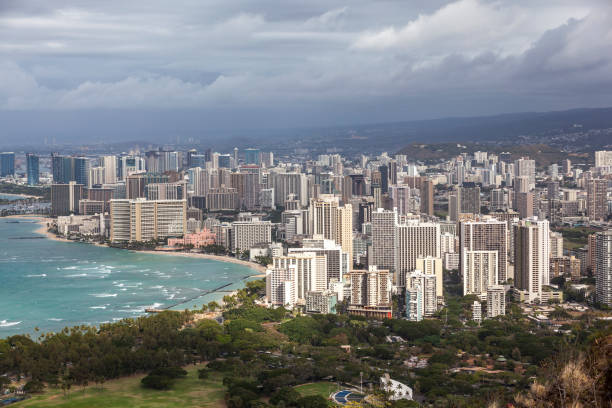 istock honolulu skyline, hawaii islands 1323365883