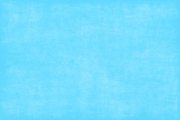 ブルーグランジペーパーパステルテクスチャ抽象的なスカイシーフロストパターンコンクリートセメント背景春夏マット背景ビネット - pastel blue ストックフォトと画像