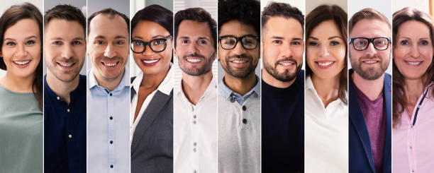 istock Collage Of Smiling People 1323382757