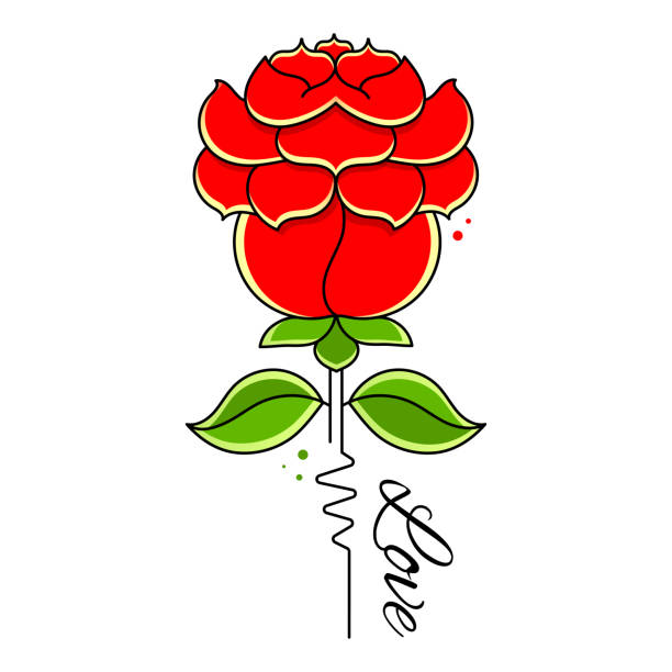 Ruby Flower Drawing 60+ Ruby Rose Stock Illustrations, Royalty-Free Vector Graphics & Clip ...