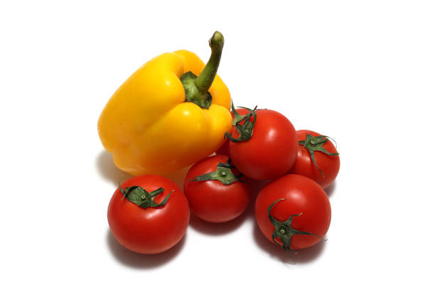 istock paprika and tomatoes in a white background 1323393246