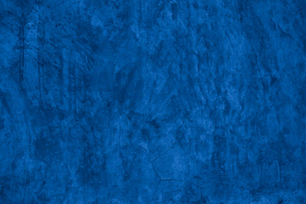 istock Old wall pattern texture cement blue dark abstract  blue color design are light with black gradient background. 1323413099