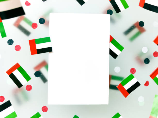 United Arab Emirates celebrated Independence Day. December 2. al-Imarat al-Arabiya al-Muttahida. motto is God, Nation, President. Anthem Flourish, my country.national flags on a foggy background. Patriotism, freedom and memory emiratos Árabes unidos celebró el día de la independencia. 2 de diciembre. al-imarat al-arabiya al-muttahida. lema es dios, nación, presidente. anthem flourish, mi país.banderas nacionales sobre un fondo brumoso. patriotismo, libertad y memoria