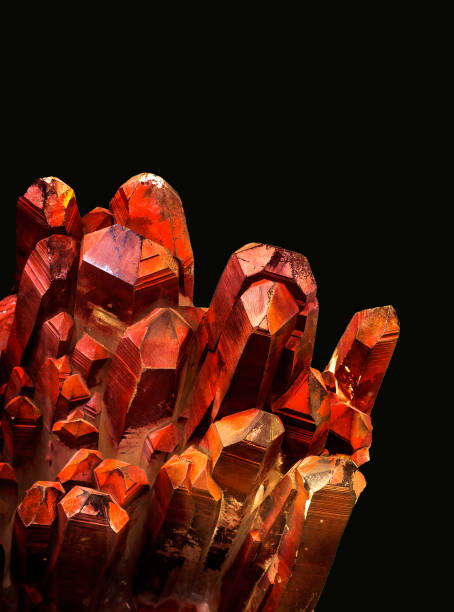 rusted crystals of Crystal Quartz
