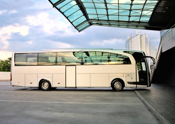 istock Bus At a Station 1323451970