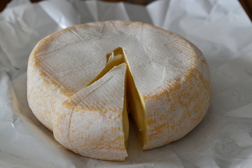 Close-up picture of cheese, cultural product in the French Gastronomy sometimes smelly but always very tasty.