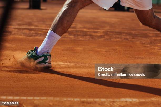The Benefits Of Playing On Clay Stock Photo - Download Image Now - Tennis, Clay Court, Clay