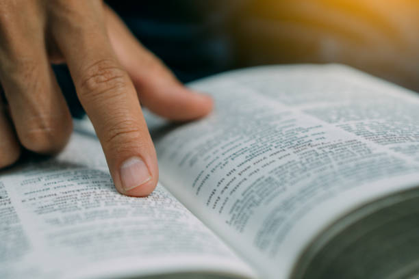 istock The man read Bible on sunday morning. 1323455457