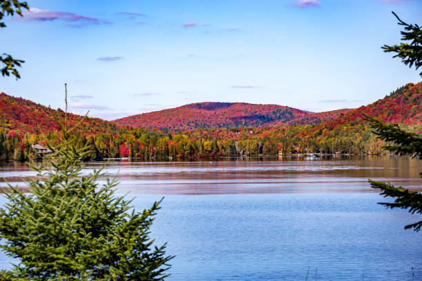 istock Lac-Superieur, Mont-tremblant, Quebec, Canada 1323456353