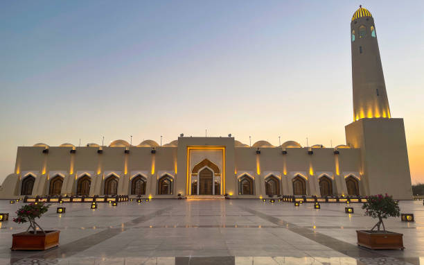 istock Imam Abdul Wahab Mosque: The Qatar State Grand Mosque Mosque 1323463399