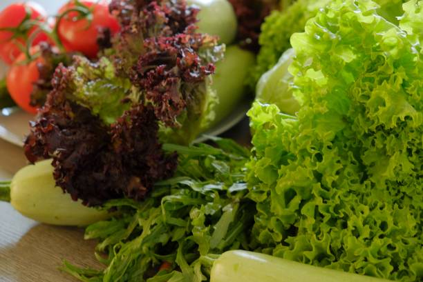 istock Organic harvest vegetable assortment diet. season 1323469945