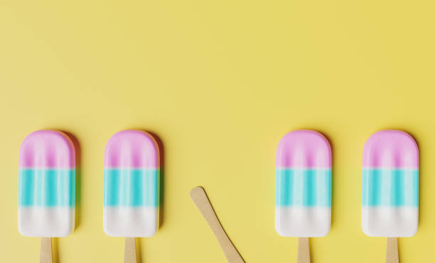 istock Ice cream and Popsicle isolated 1323470535