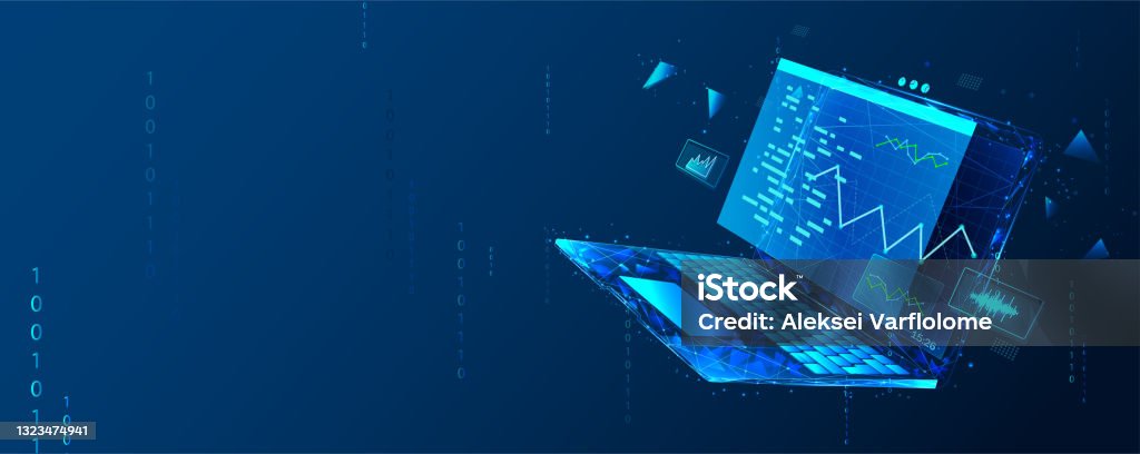 Software Web Development Programming Concept Abstract Programming ...