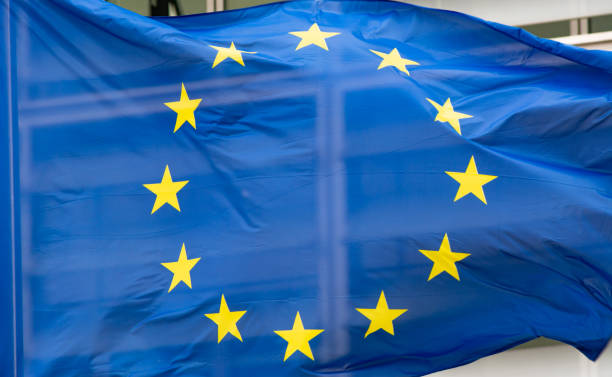 istock European Union Flag Brussels 1323490601