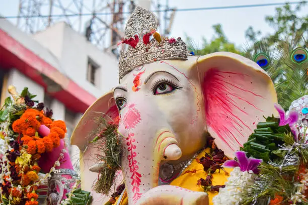Ganesh Visarjan is the end of the ten-day long Ganesh Chaturthi festival.