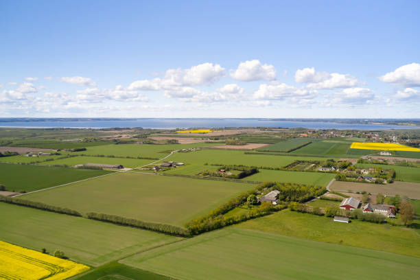 istock overview of a small city in denmark 1323499350