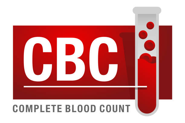 ilustrações de stock, clip art, desenhos animados e ícones de complete blood count red badge - testing of blood - blood cell anemia cell structure red blood cell