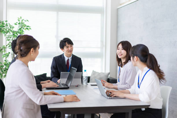 istock Business persons working in an office 1323510516