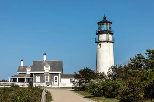 The Highland Light, also known as the Cape Cod Light and the North Truro Lights, is one of the tallest and oldest lighthouses on Cape Cod