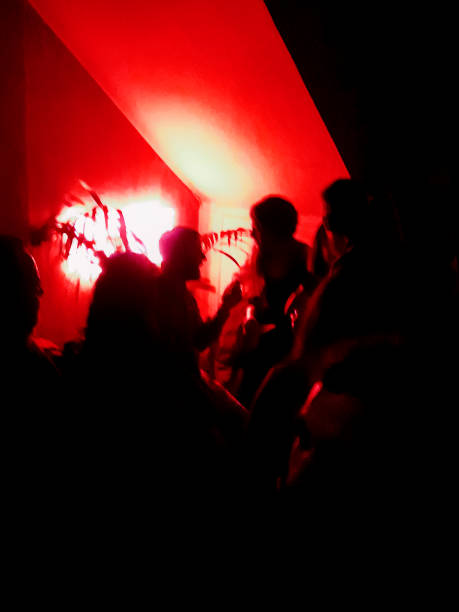 istock Night Club High Contrast Scene 1323516179