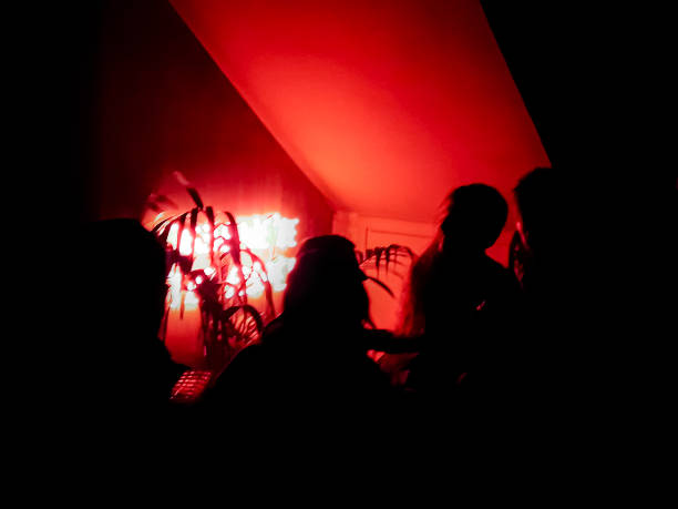 istock Night Club High Contrast Scene 1323516248