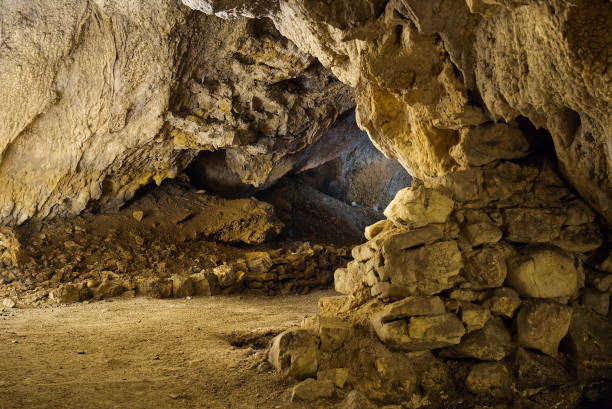 istock cave with stalactites and stalagmites in Beredine, Croatia 1323516332