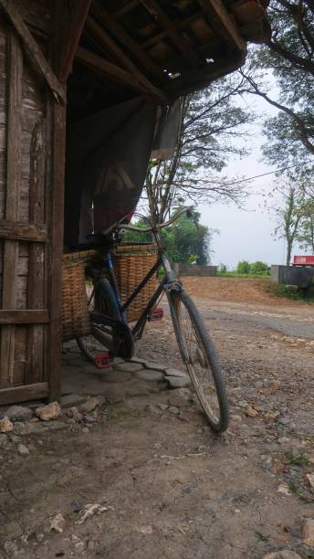 istock Indonesian village transportation as a Farmer 1323518967