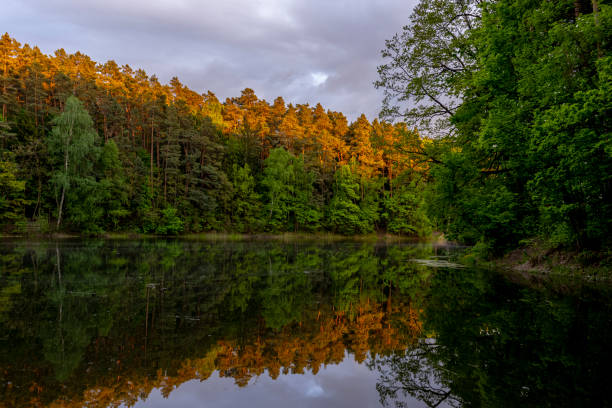 istock Long Lake in Olsztyn 1323523610
