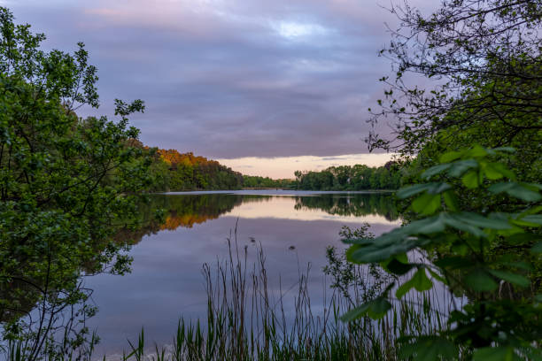 istock Long Lake in Olsztyn 1323523620
