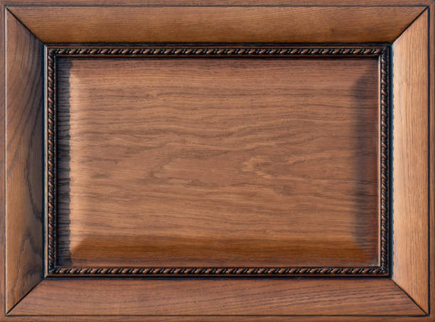 istock Wood frame. Clear nail polish oak 1323524609