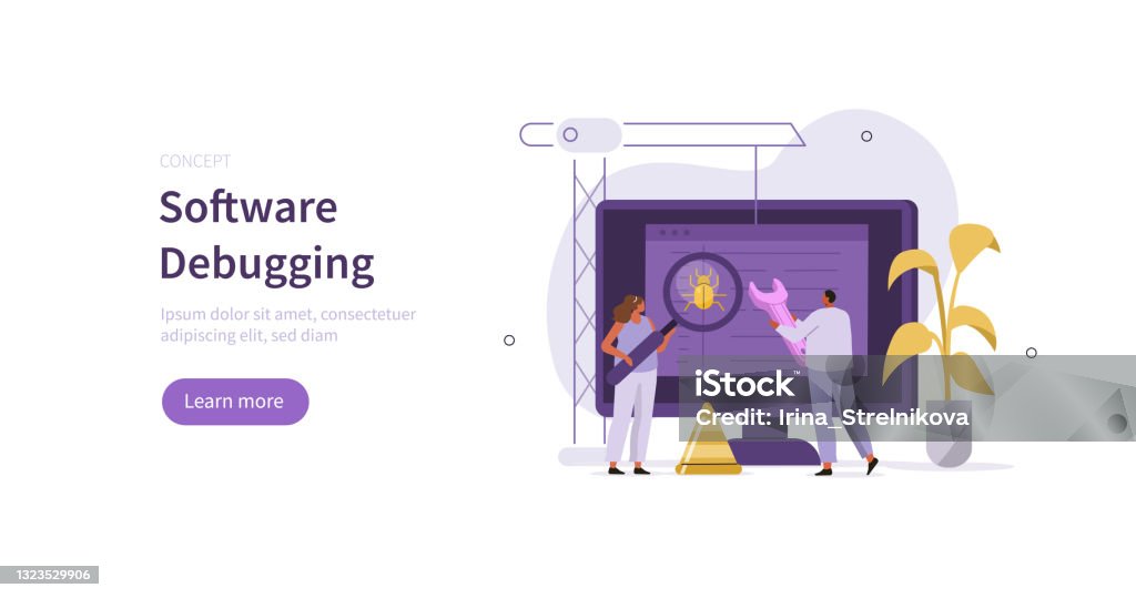 Software Debugging Stock Illustration - Download Image Now - Broadcast ...