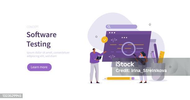 Software Testing Stock Illustration - Download Image Now - Computer ...