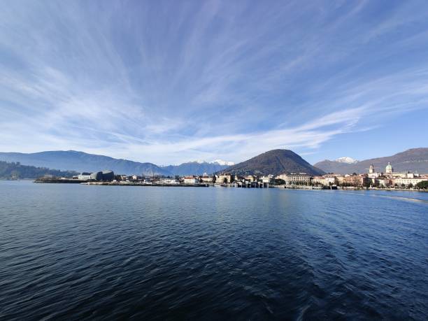 istock Lago Maggiore in winter, Italy 1323531502