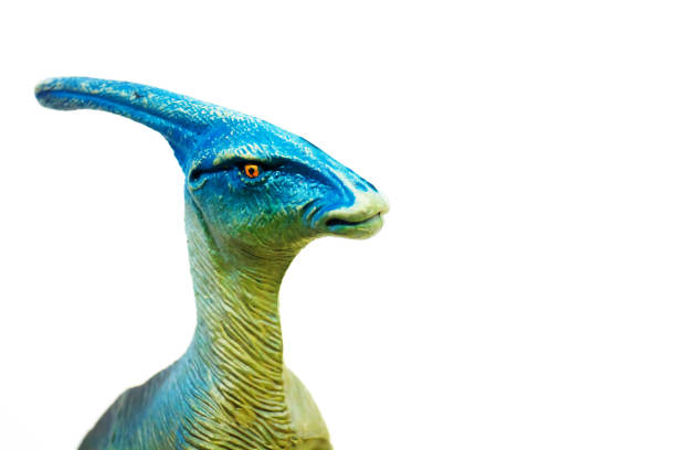 istock Isolated dinosaur toy on white background 1323534255
