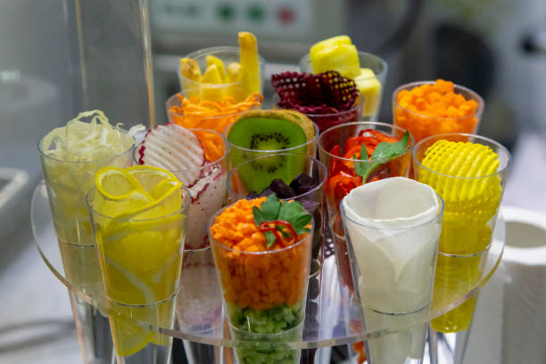 istock Glass bowls with salad ingredients 1323541089