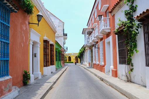 Cartagea, the fifth largest city in Colombia is made up of fortifications and colonial architecture.