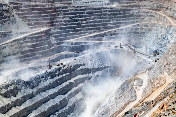 istock Chuquicamata, biggest open pit copper mine, Calama, Chile 1323545015