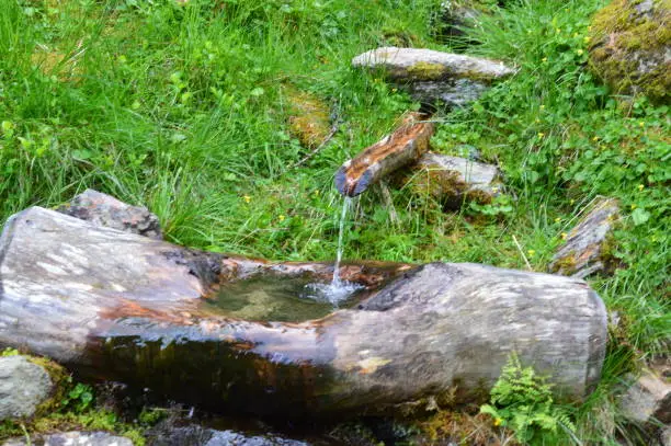 A fountain in South Tyrol