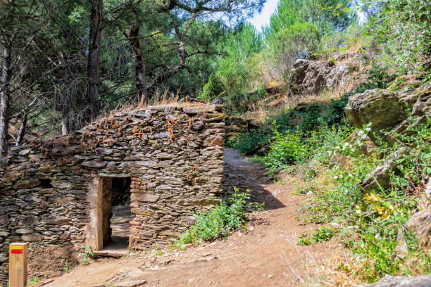 istock Old stone building in the mountains 1323555429
