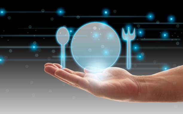 istock Hand Holding Food Icon 1323563850