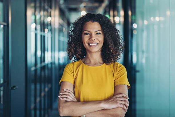 istock Cheerful buinesswoman 1323566287