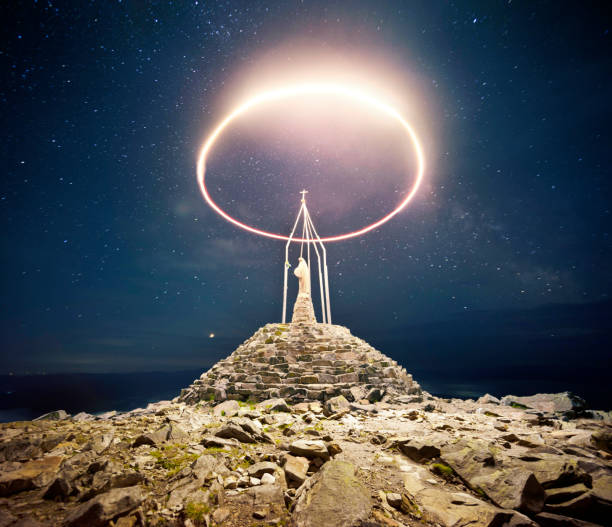 Halo over the Monument on the Mount Hamster