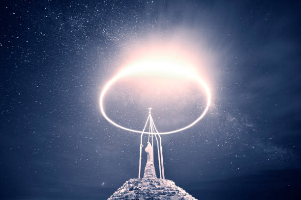 Halo over the Monument on the Mount Hamster