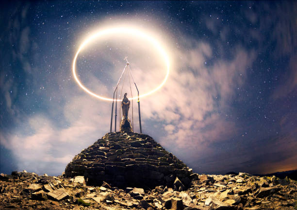 Halo over the Monument on the Mount Hamster