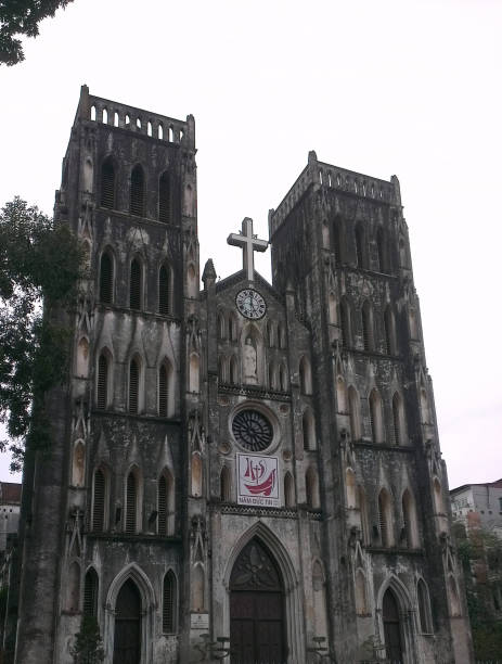istock St Joseph's cathedral on an overcast day in Hanoi 1323567348