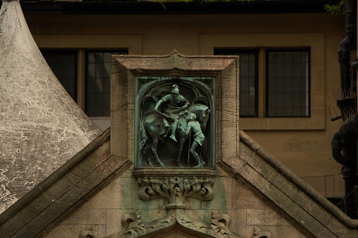 Facade of the educational institutions of Oxford