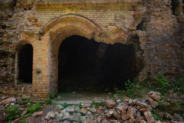 Abandoned Military Tarakaniv Fort (Dubno Fort, New Dubno Fortress) - a defensive structure of 19th century in Tarakaniv, Rivne region, Ukraine.