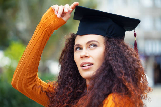 istock Happy graduate girl 1323574938