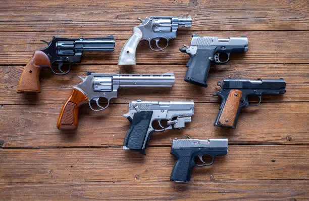 Photo of Collection of Handguns